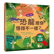 Load image into Gallery viewer, 生態小偵探1:恐龍跟你想得不一樣?(附生態小偵探放大鏡)