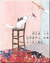 Load image into Gallery viewer, Two Little Cats 小黑和小白/拼音 + CD-ROM