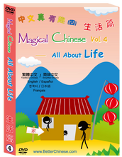 Load image into Gallery viewer, Magical Chinese Vol.4- DVD All About Life 中文真有趣(生活篇)