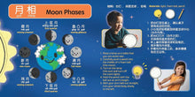 Load image into Gallery viewer, Our Moon 月亮- Simplified: A Bilingual Book in English and Mandarin with Simplified Characters, Zhuyin, and Pinyin
