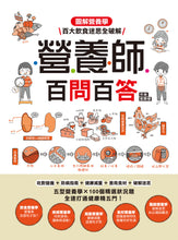Load image into Gallery viewer, 營養師百問百答：圖解營養學‧百大飲食迷思全破解！【隨書附贈：《營養素含量速查手冊》】
