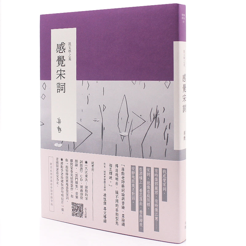 說文學之美：感覺宋詞（附《大江東去：蔣勳的宋詞朗讀》CD）