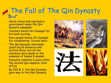 Load image into Gallery viewer, RISE &amp; FALL OF Qin Dynasty 秦始皇
